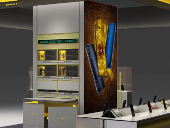 手机卖场展示柜展示道具系列整体方案