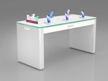 OPPO大理石展示柜 手机展示柜 OPPO终端展示柜