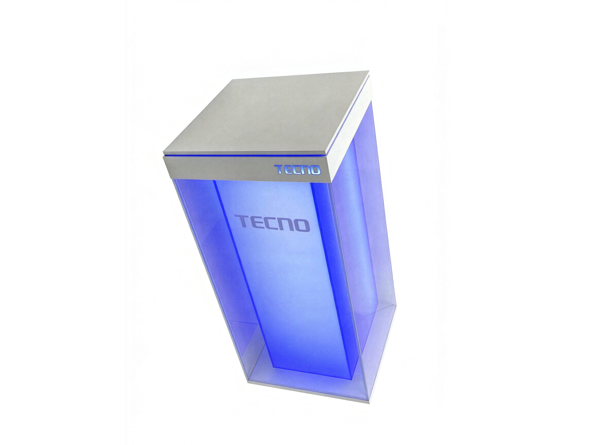 TECNO精品展示柜 品牌手机精品柜 手机展示柜定制