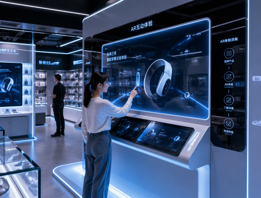 智慧终端展示方案迭代，沉浸式体验重塑零售场景